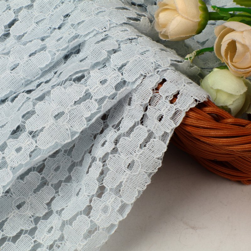 Lace Fabric Dress Floral Nylon for Women's Wear Wholesale Supplier 4
